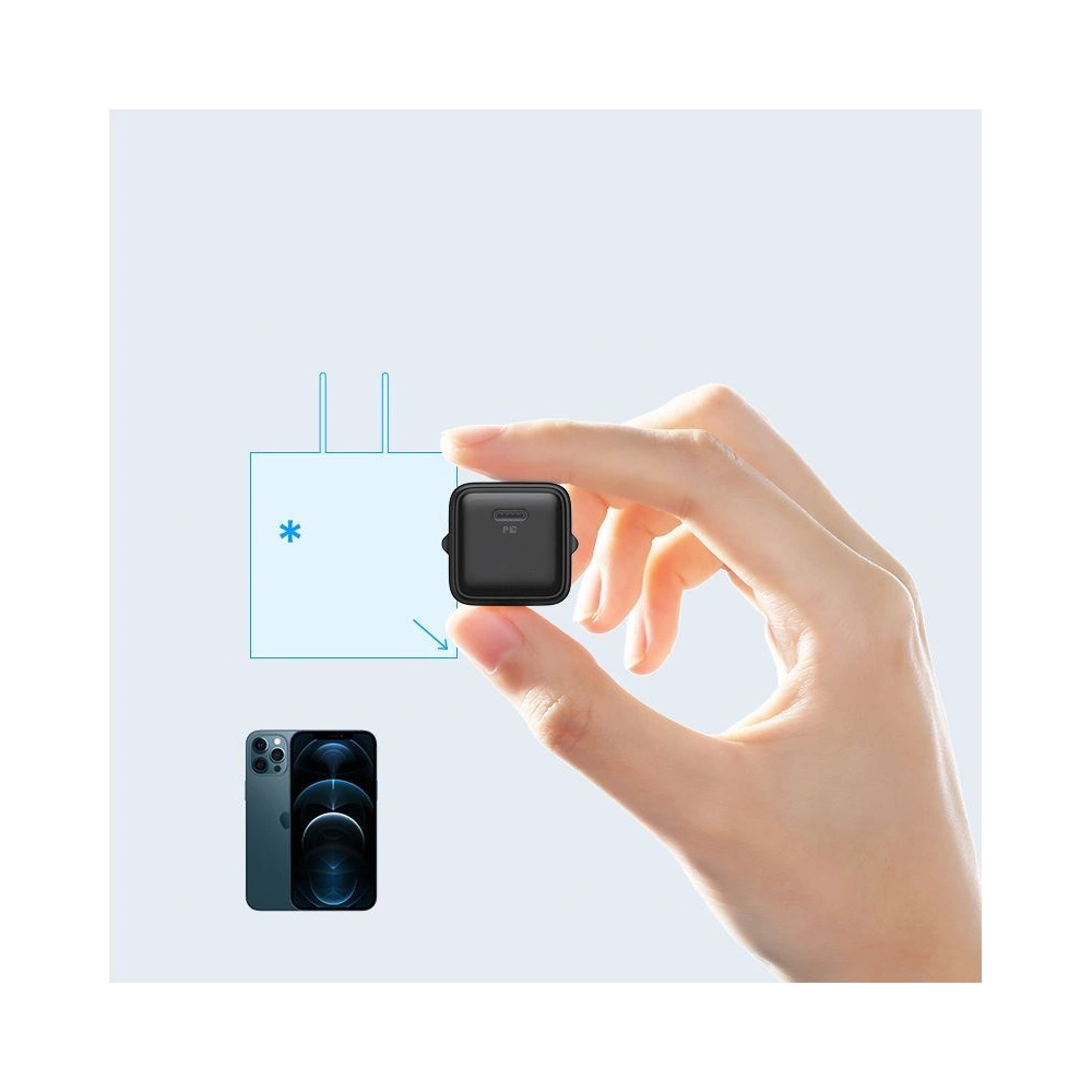 Wholesale Joyroom L-P202 Wall Charger PD 20W QC 3.0 Black - JYR018BLK - {ean13} - Hurt