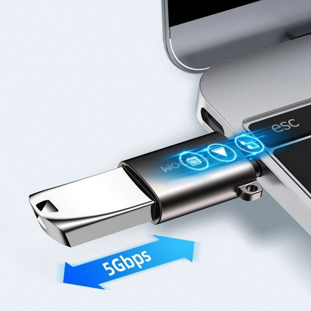 Hurtownia GSM - Adaptér Joyroom S-H151 USB-A - USB-C černý - JYR022BLK - {ean13} - Hurt
