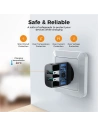 Hurtownia GSM - Síťová nabíječka Joyroom L-2A123 2-portová nástěnná nabíječka 2.4A 12W černá - JYR023BLK - {ean13} - Hurt