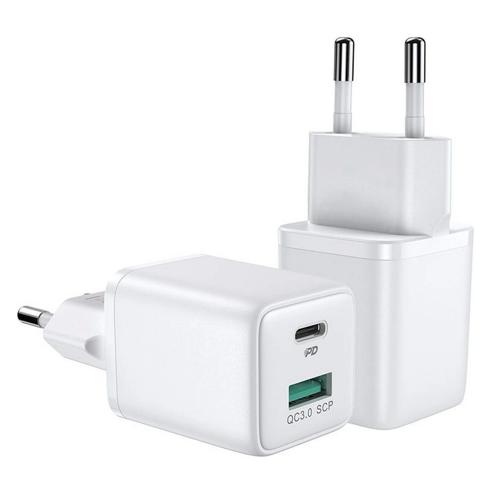 Hurtownia GSM - Ładowarka sieciowa Joyroom L-QP303 2-port Wall Charger PD 30W QC 3.0 White - JYR024WHT - {ean13} - Hurt
