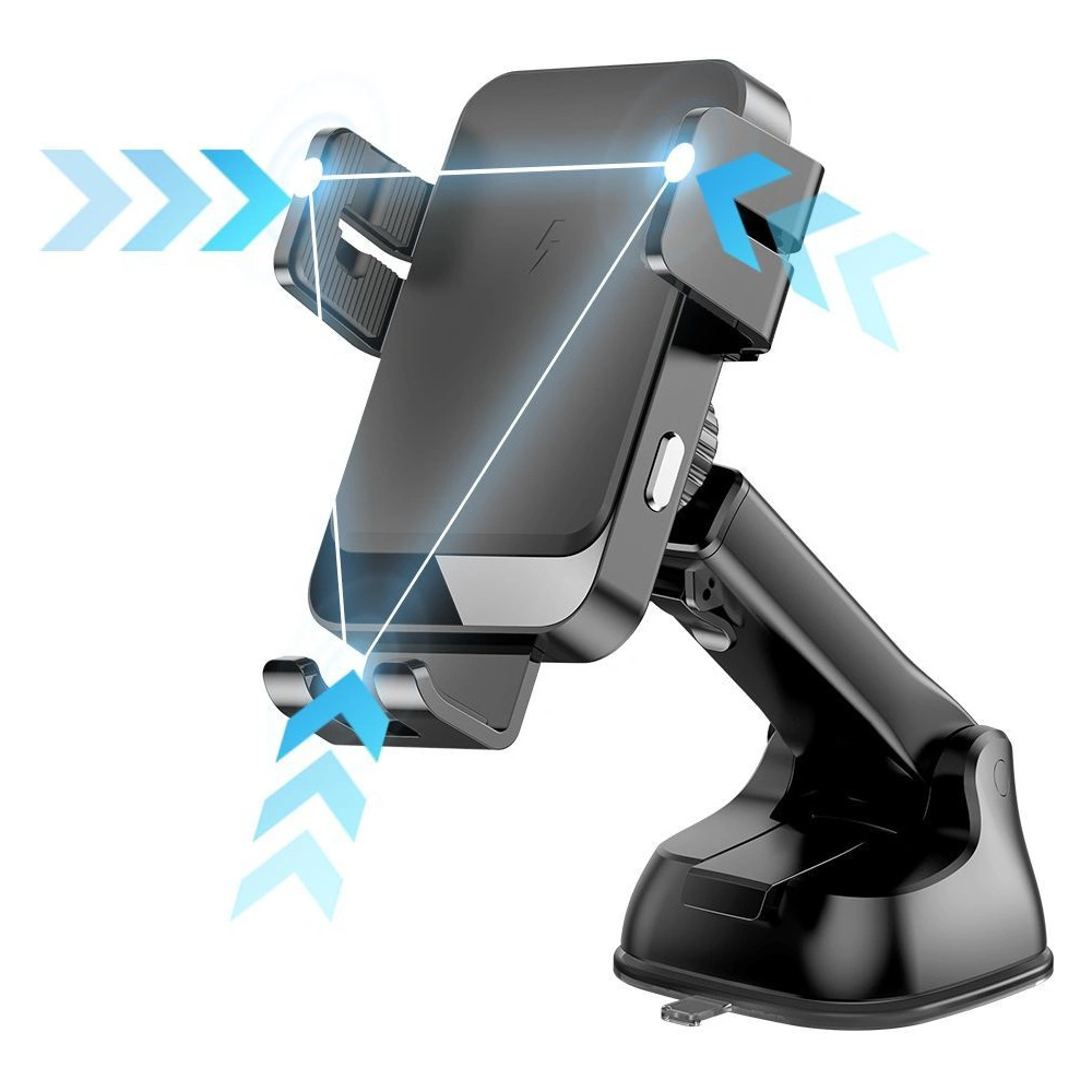 Hurtownia GSM - Upevnění do auta s bezdrátovou nabíječkou Joyroom JR-ZS219 Car Mount Wireless Charger Set 15W Černá - JYR025BLK - {ean13} - Hurt