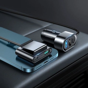 Hurtownia GSM - Ładowarka samochodowa Joyroom JR-CL05 5-port USB Car Charger 72W Black - JYR026BLK - {ean13} - Hurt
