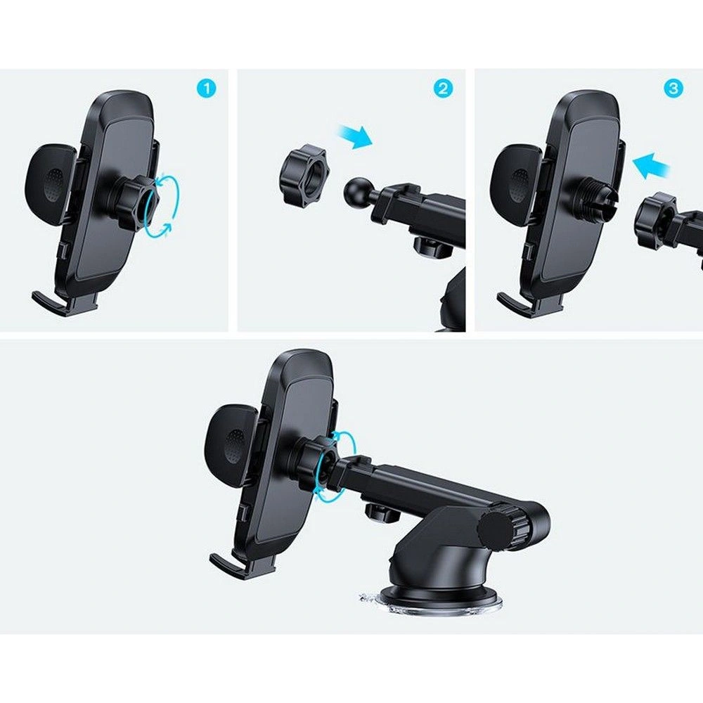 Hurtownia GSM - Uchwyt samochodowy Joyroom JR-ZS259 Dashboard Car Mount Black - JYR027BLK - {ean13} - Hurt