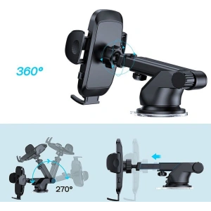 Uchwyt samochodowy Joyroom JR-ZS259 Dashboard Car Mount Black
