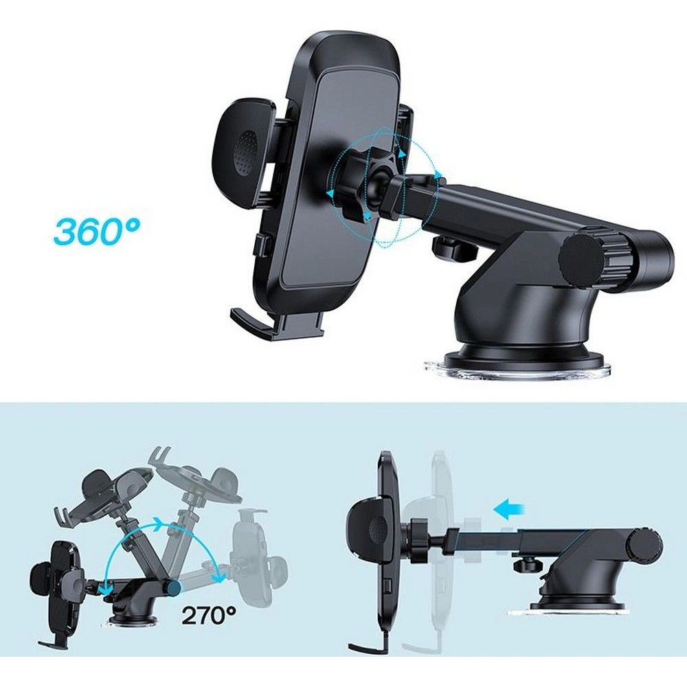 Hurtownia GSM - Uchwyt samochodowy Joyroom JR-ZS259 Dashboard Car Mount Black - JYR027BLK - {ean13} - Hurt