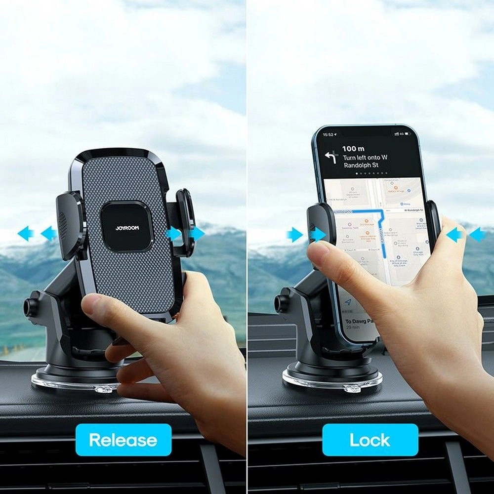 Hurtownia GSM - Uchwyt samochodowy Joyroom JR-ZS259 Dashboard Car Mount Black - JYR027BLK - {ean13} - Hurt