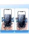 Wholesale Joyroom JR-ZS241 Air Vent Car Mount Wireless Charger 15W Black - JYR029BLK - {ean13} - Hurt