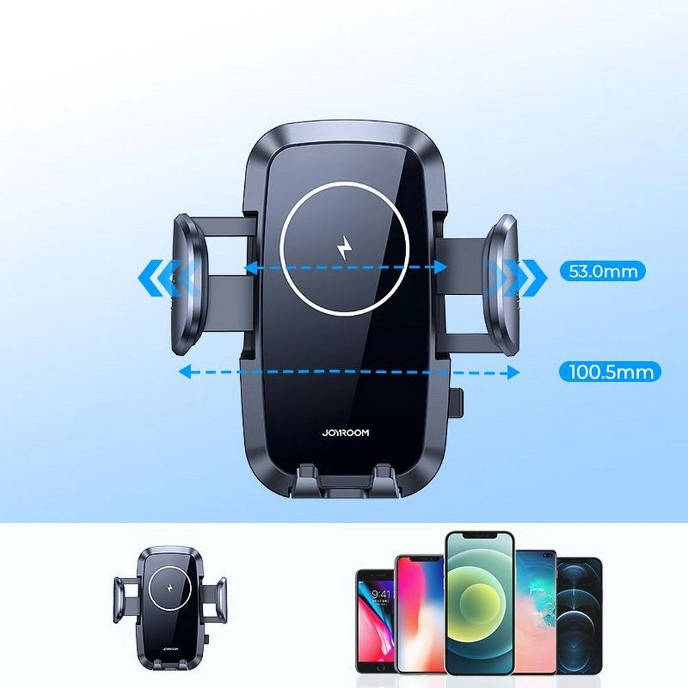 Hurtownia GSM - Uchwyt samochodowy Joyroom JR-ZS241 Air Vent Car Mount Wireless Charger 15W Black - JYR029BLK - {ean13} - Hurt