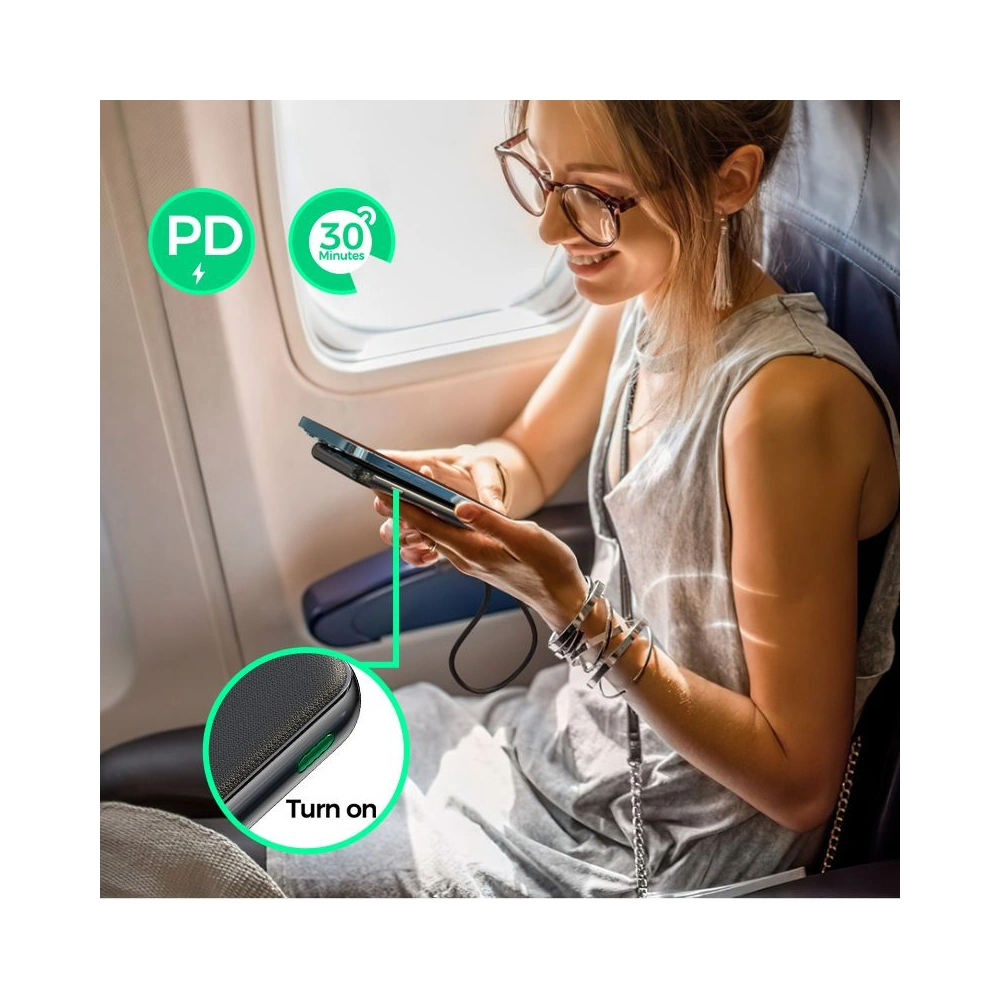 Hurtownia GSM - Powerbanka Joyroom JR-QP190 20W 10000mAh Černá - JYR032BLK - {ean13} - Hurt