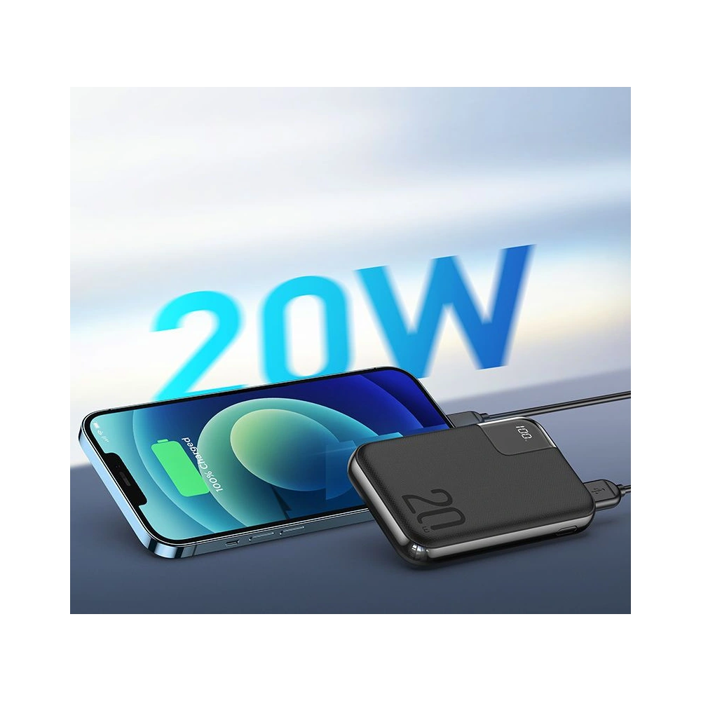 Hurtownia GSM - Powerbank Joyroom JR-QP190 Mini 20W 10000mAh Černý - JYR033BLK - {ean13} - Hurt
