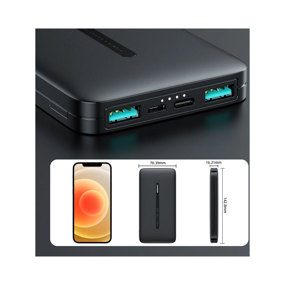 Hurtownia GSM - Powerbank Joyroom JR-T012 10000mah Black - JYR034BLK - {ean13} - Hurt