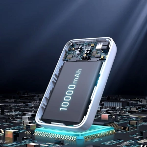 Hurtownia GSM - Powerbank z ładowaniem indukcyjnym Joyroom JR-W020 Mini Magnetic MagSafe Wireless 10000mah Black - JYR037BLK - {ean13} - Hurt
