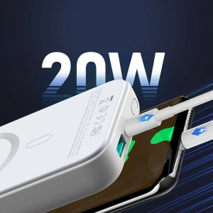 Hurtownia GSM - Powerbank z ładowaniem indukcyjnym Joyroom JR-W020 Mini Magnetic MagSafe Wireless 10000mah Black - JYR037BLK - {ean13} - Hurt