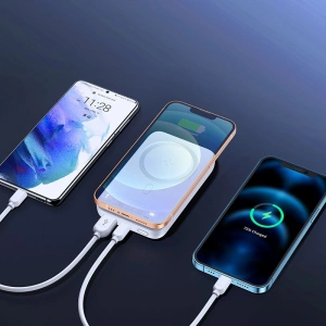 Hurtownia GSM - Powerbank s indukčním nabíjením Joyroom JR-W020 Mini Magnetic MagSafe Wireless 10000mah černý - JYR037BLK - {ean13} - Hurt
