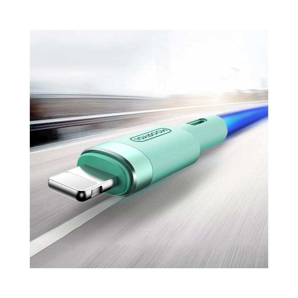 Hurtownia GSM - Kabel Joyroom S-1224N2 USB-A - Lightning 120cm Zelená - JYR039GRN - {ean13} - Hurt