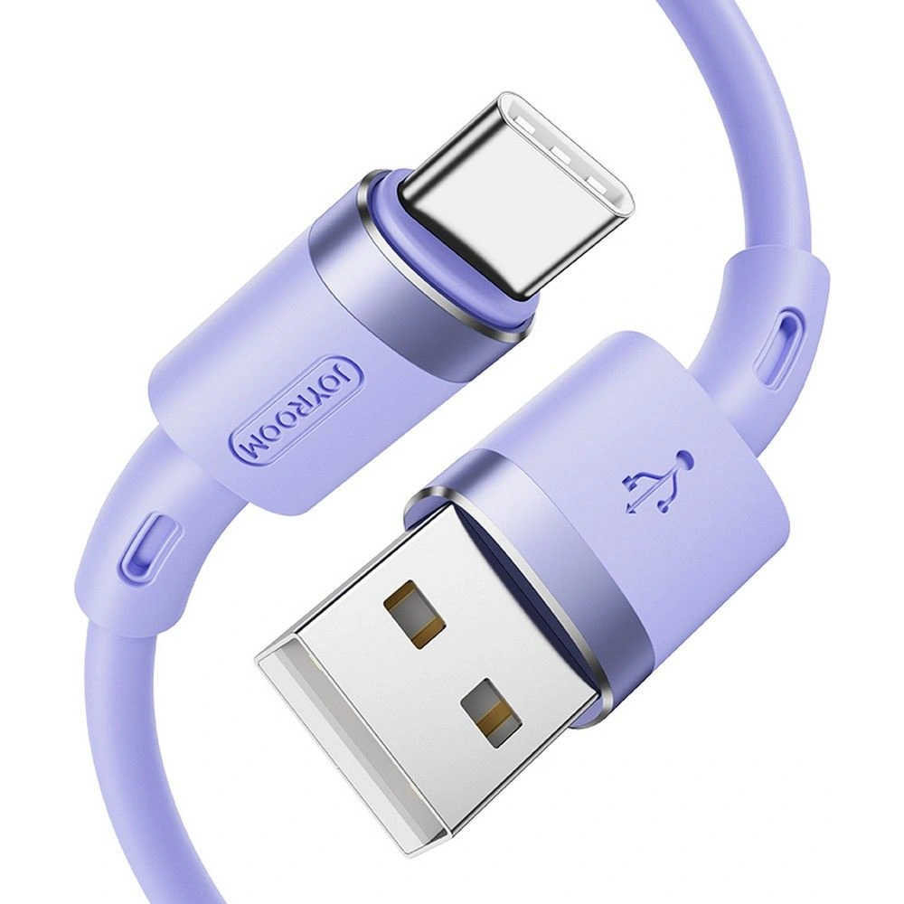 Hurtownia GSM - Kabel Joyroom S-1224N2 USB-A - USB-C 120cm fialový - JYR041PRP - {ean13} - Hurt
