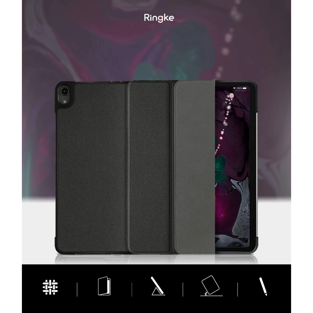 Hurtownia GSM - Etui Ringke Smart Case Apple iPad Pro 11 2018 (1. generace) černé - RGK824BLK - {ean13} - Hurt