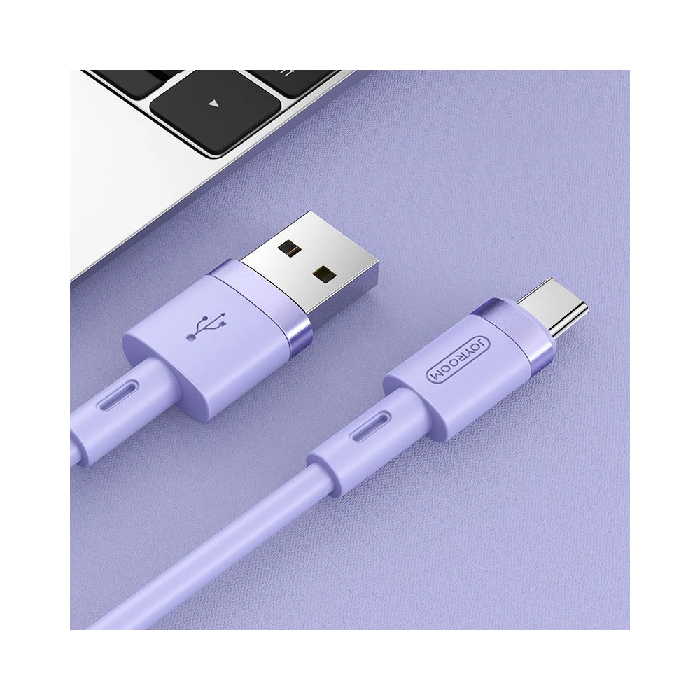 Hurtownia GSM - Kabel Joyroom S-1224N2 USB-A - USB-C 120cm fialový - JYR041PRP - {ean13} - Hurt