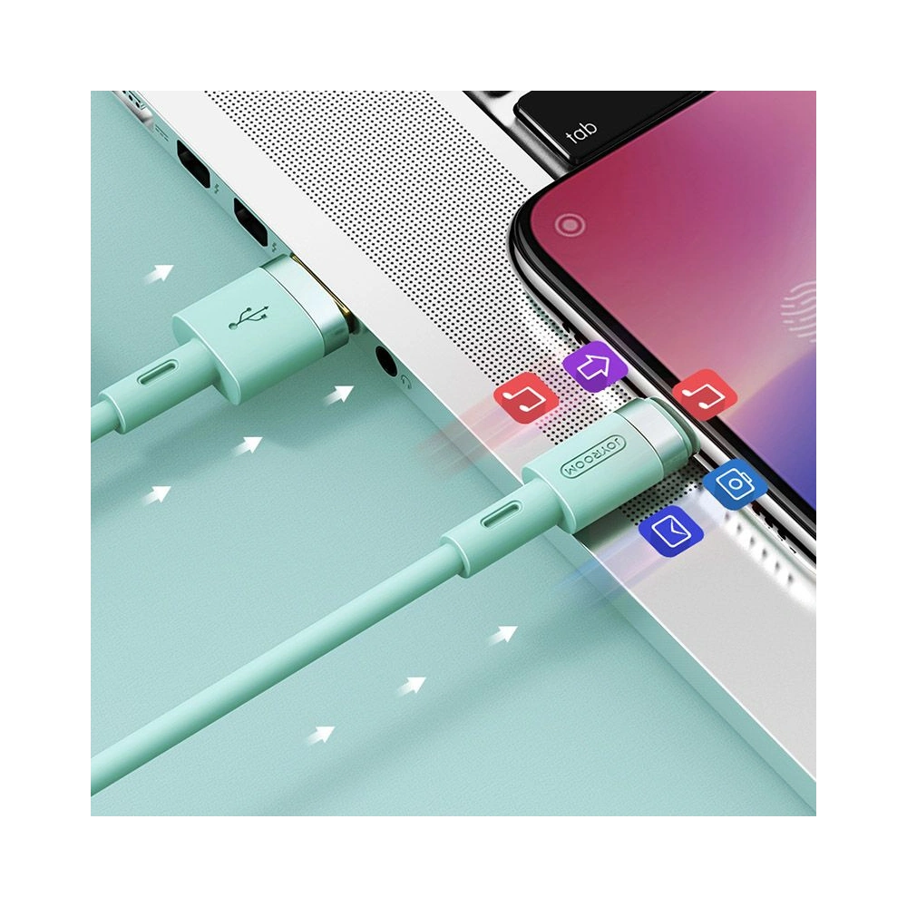 Wholesale Joyroom S-1224N2 USB-A - USB-C Cable 120cm Green - JYR042GRN - {ean13} - Hurt