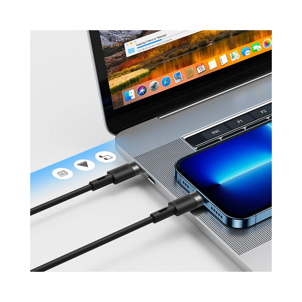Wholesale Joyroom S-1224N9 USB-C - Lightning Cable PD 20W 120cm Black - JYR043BLK - {ean13} - Hurt