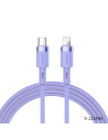 Wholesale Joyroom S-1224N9 USB-C - Lightning Cable PD 20W 120cm Purple - JYR045PRP - {ean13} - Hurt