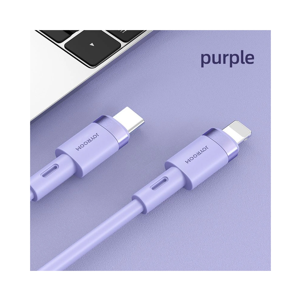 Wholesale Joyroom S-1224N9 USB-C - Lightning Cable PD 20W 120cm Purple - JYR045PRP - {ean13} - Hurt