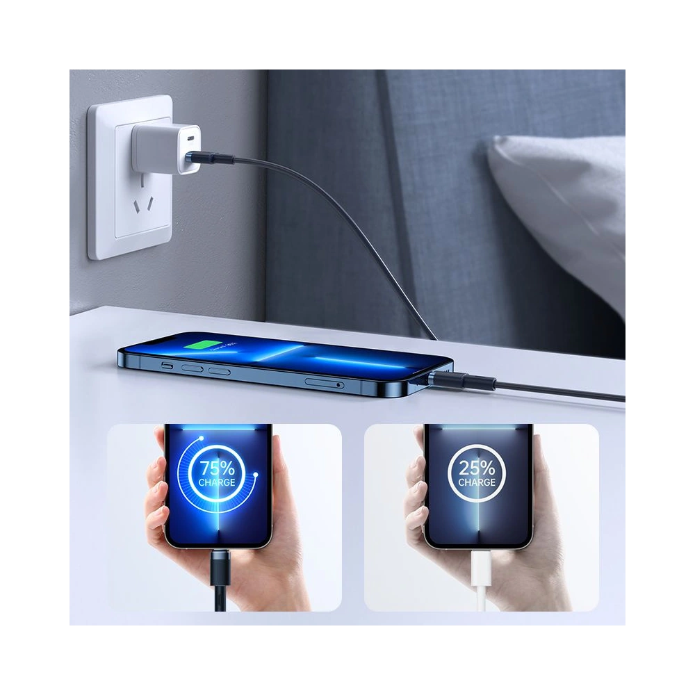 Hurtownia GSM - Kabel Joyroom S-1224N9 USB-C - Lightning PD 20W 120cm Modrý - JYR046BLU - {ean13} - Hurt