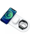 Joyroom JR-A27 3in1 Magnetic MagSafe Wireless Charger White