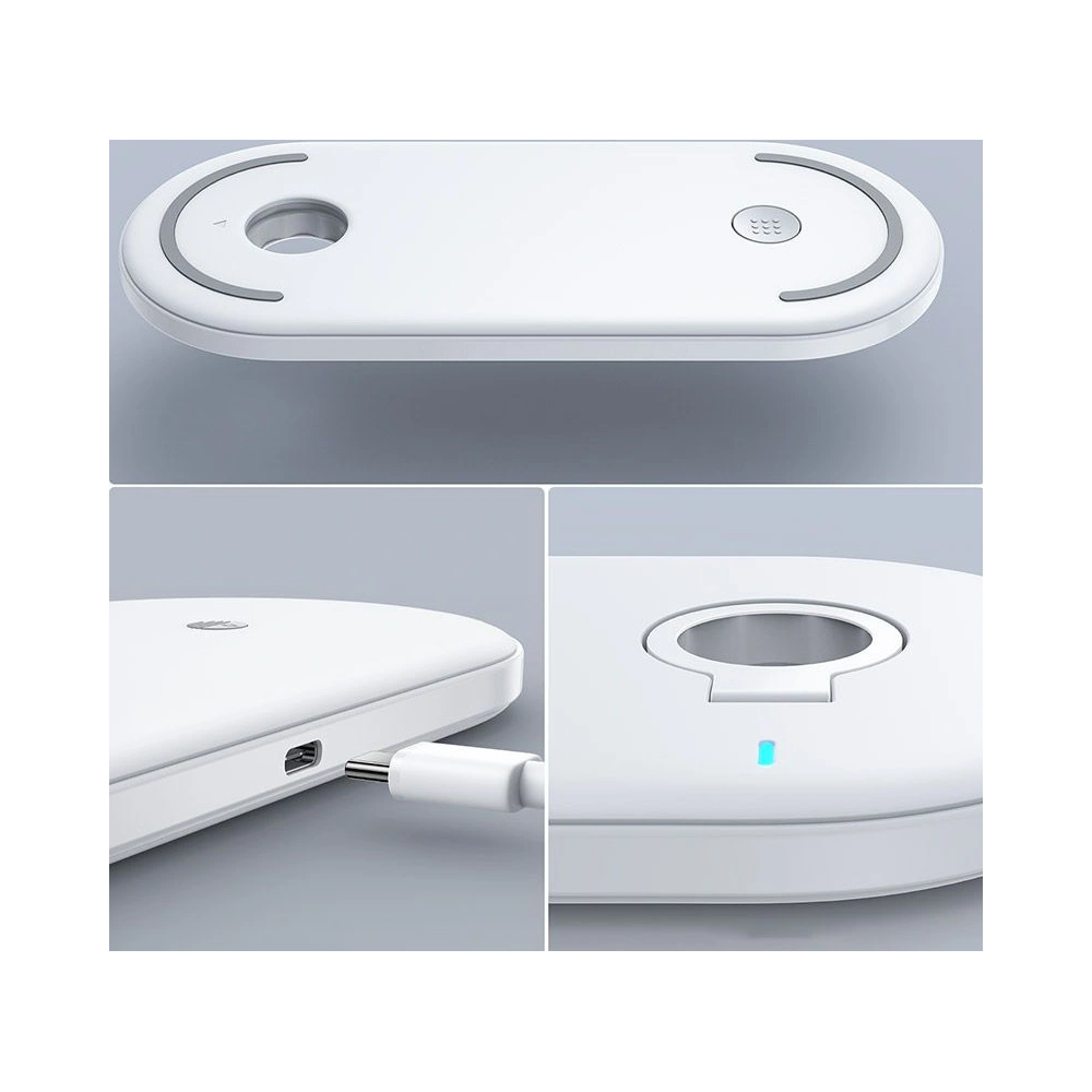Hurtownia GSM - Bezdrátová nabíječka Joyroom JR-A27 3in1 Magnetic MagSafe Wireless Charger White - JYR049WHT - {ean13} - Hurt