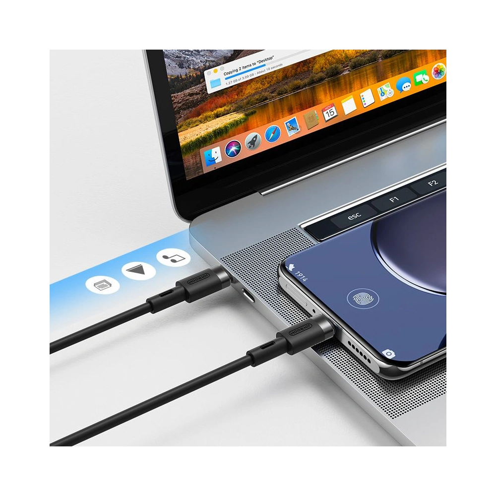 Hurtownia GSM - Kabel Joyroom S-1230N9 USB-C - USB-C PD 60W 3A 120cm černý - JYR047BLK - {ean13} - Hurt