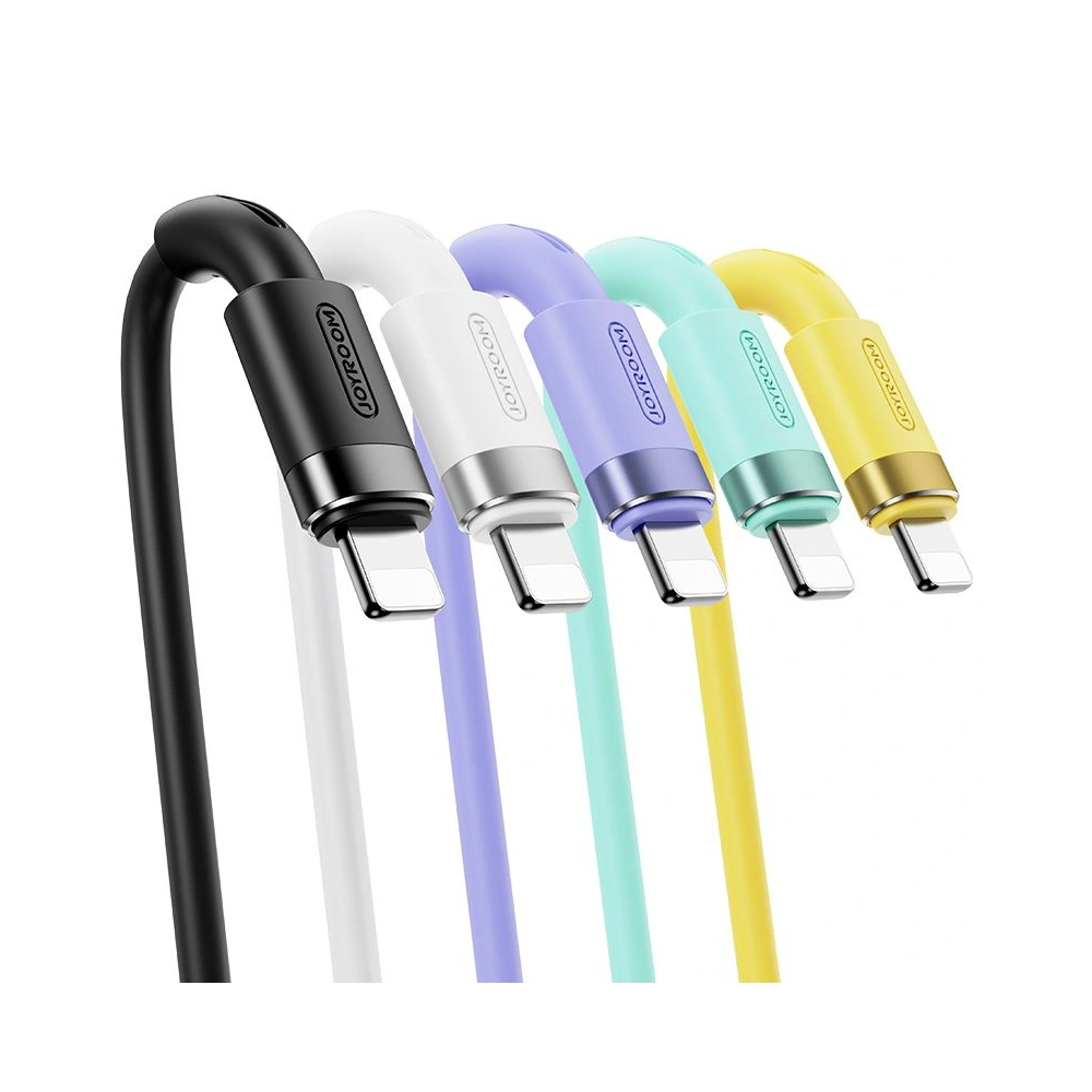 Hurtownia GSM - Kabel Joyroom S-1224N2 USB-A - Lightning 120cm fialový - JYR050PRP - {ean13} - Hurt