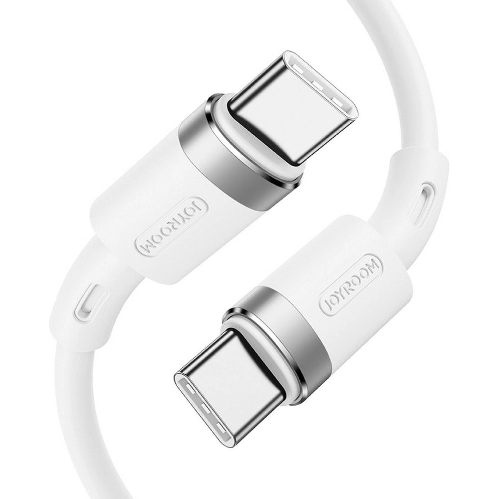 Hurtownia GSM - Kabel Joyroom S-1230N9 USB-C - USB-C PD 60W 3A 120cm Bílý - JYR052WHT - {ean13} - Hurt