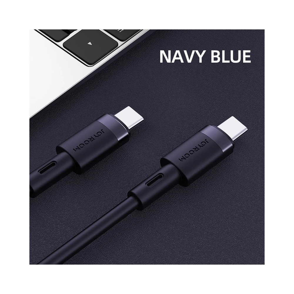 Hurtownia GSM - Kabel Joyroom S-1230N9 USB-C - USB-C PD 60W 3A 120cm Modrý - JYR053BLU - {ean13} - Hurt