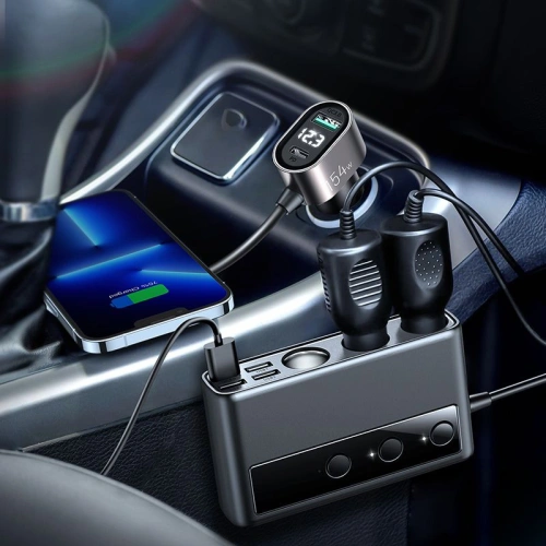 Ładowarka samochodowa Joyroom JR-CL06 Multi-port USB Car Charger PD 154W QC 3.0 Black