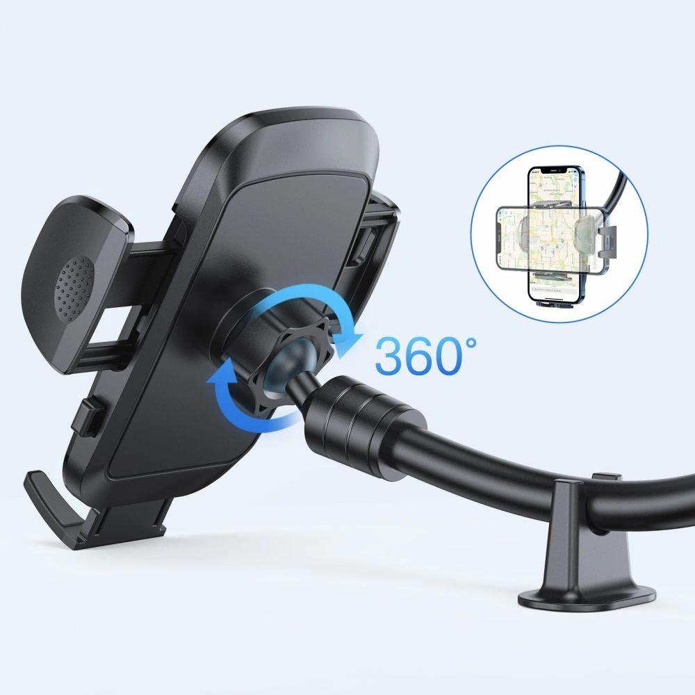 Wholesale Joyroom JR-ZS259 Long Arm Dashboard Car Mount Black - JYR059BLK - {ean13} - Hurt