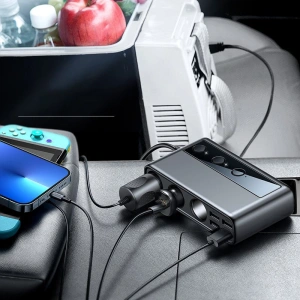 Hurtownia GSM - Ładowarka samochodowa Joyroom JR-CL06 Multi-port USB Car Charger PD 154W QC 3.0 Black - JYR058BLK - {ean13} - Hurt