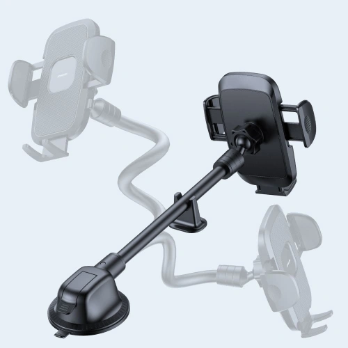 Uchwyt samochodowy Joyroom JR-ZS259 Long Arm Dashboard Car Mount Black