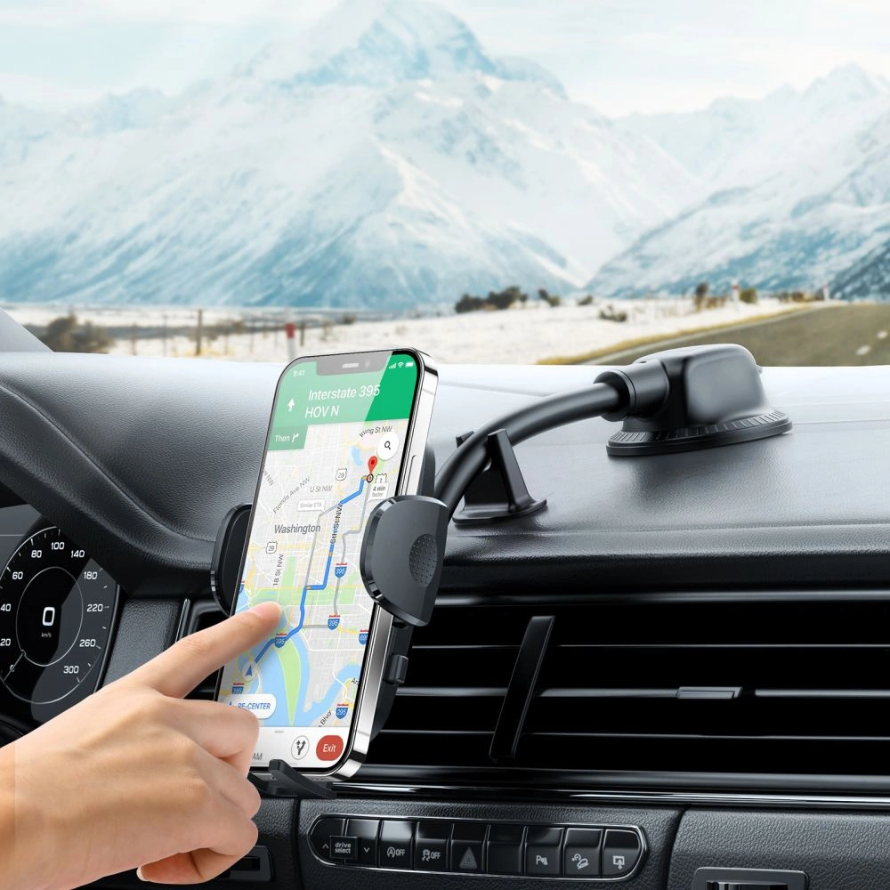 Hurtownia GSM - Uchwyt samochodowy Joyroom JR-ZS259 Long Arm Dashboard Car Mount Black - JYR059BLK - {ean13} - Hurt