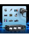 Hurtownia GSM - Ładowarka samochodowa Joyroom JR-CL06 Multi-port USB Car Charger PD 154W QC 3.0 Black - JYR058BLK - {ean13} - Hurt
