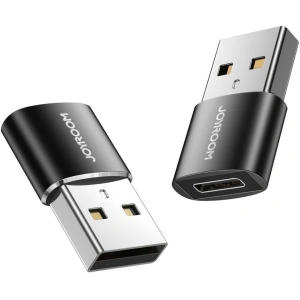Adaptér Joyroom S-H152 USB-C - USB-A černý [2 PACK]