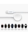 Wholesale Joyroom S-IW004 Magnetic Charging USB-C Cable 120cm Apple Watch White - JYR065WHT - {ean13} - Hurt