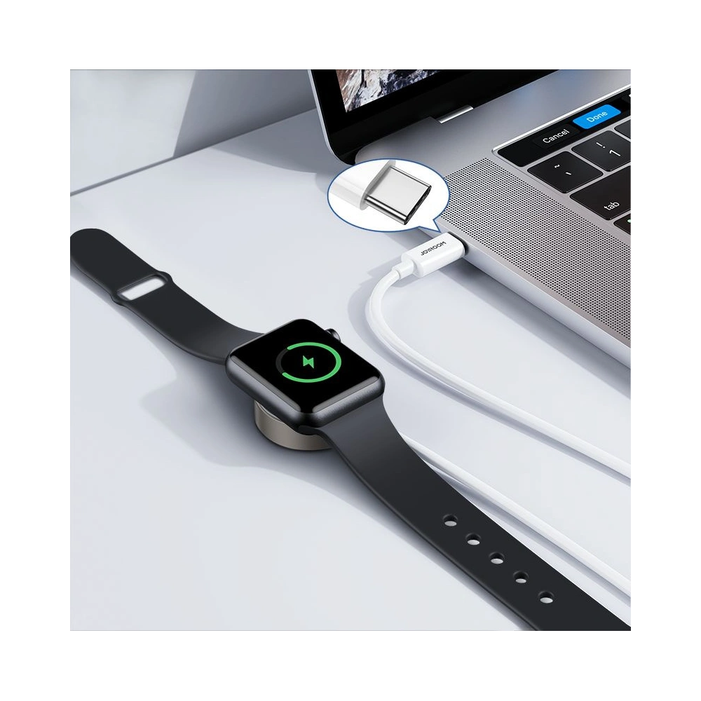 Hurtownia GSM - Bezdrátová nabíječka Joyroom S-IW004 Magnetic nabíjecí USB-C kabel 120 cm Apple Watch bílá - JYR065WHT - {ean13} - Hurt
