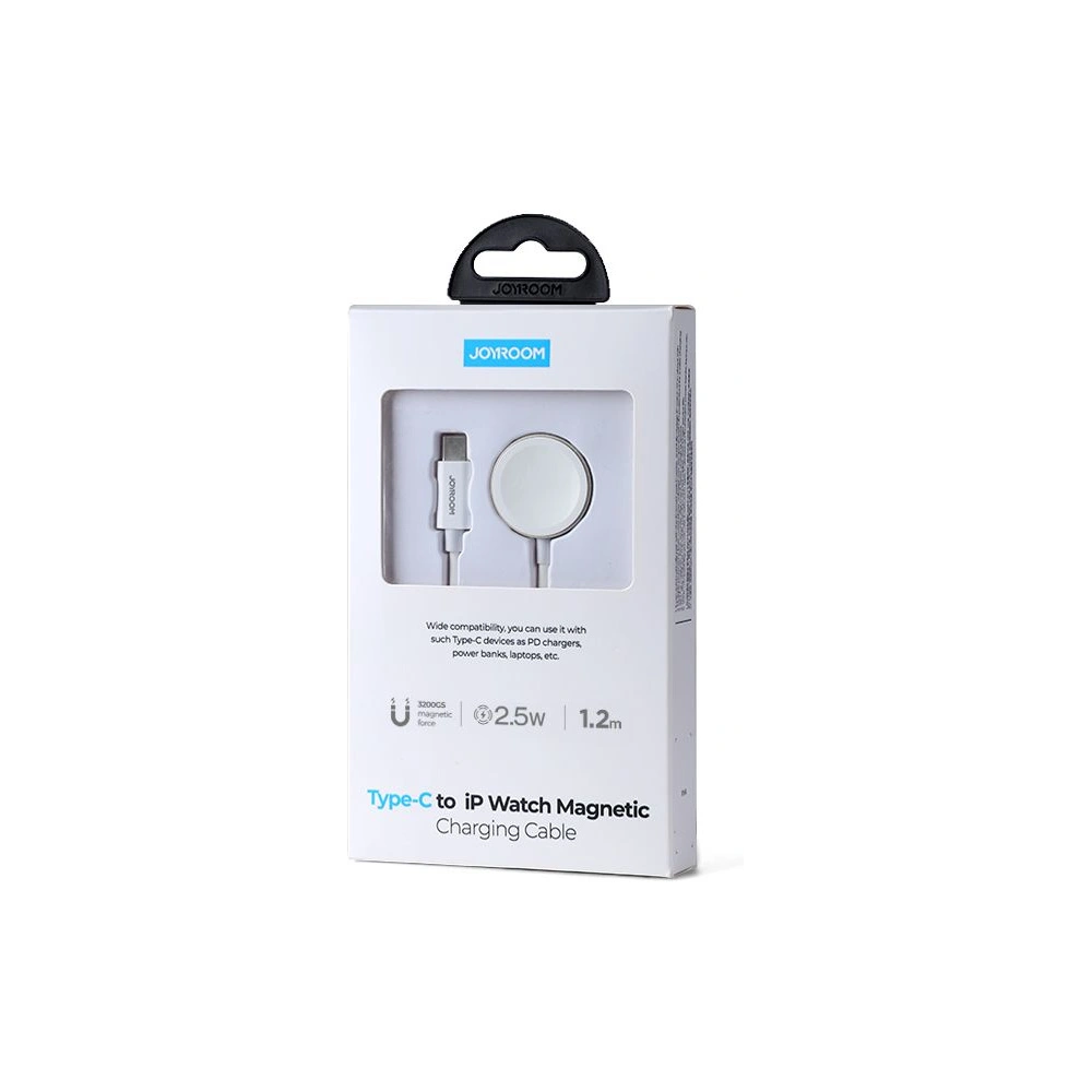Hurtownia GSM - Bezdrátová nabíječka Joyroom S-IW004 Magnetic nabíjecí USB-C kabel 120 cm Apple Watch bílá - JYR065WHT - {ean13} - Hurt