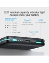 Hurtownia GSM - Powerbank z ładowaniem indukcyjnym Joyroom JR-W040 Magnetic MagSafe Power Bank 10000mah Black - JYR066BLK - {ean13} - Hurt
