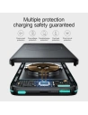 Wholesale Joyroom JR-W040 Magnetic MagSafe Power Bank 10000mah Black - JYR066BLK - {ean13} - Hurt
