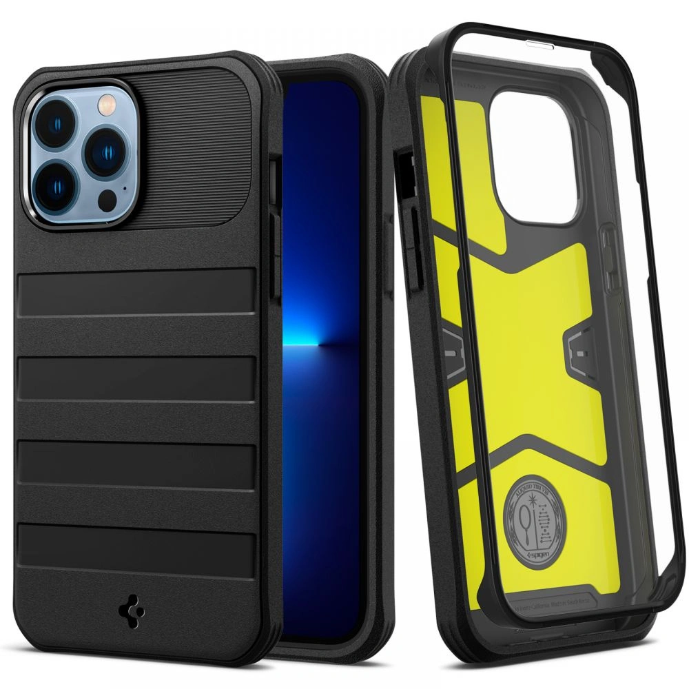 Hurtownia GSM - Etui Spigen Geo Armor 360 Apple IPhone 13 Pro Max černé - SPN2042BLK - {ean13} - Hurt