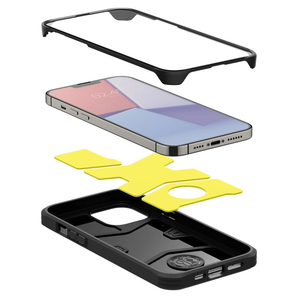 Hurtownia GSM - Etui Spigen Geo Armor 360 Apple IPhone 13 Pro Max černé - SPN2042BLK - {ean13} - Hurt