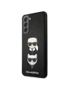 Wholesale Karl Lagerfeld KLHCS21FESAKICKCBK Samsung Galaxy S21 FE black hardcase Saffiano Ikonik Karl&Choupette Head - KLD784BLK - {ean13} - Hurt