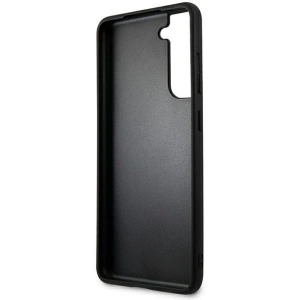 Hurtownia GSM - Etui Karl Lagerfeld KLHCS21FESAKICKCBK Samsung Galaxy S21 FE czarny/black hardcase Saffiano Ikonik Karl&Choupette Head - KLD784BLK - {ean13} - Hurt