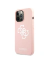 Hurtownia GSM - Etui Guess GUHCP13LLS4GWPI Apple iPhone 13 Pro růžový/pink tvrdý kryt silikon 4G logo - GUE1534PNK - {ean13} - Hurt